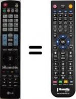 Replacement remote control LG AKB72914029