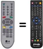 Replacement remote control LG 29FB5RLX