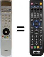 Replacement remote control Loewe CREDO7570ZP