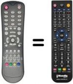 Replacement remote control REMCON1283