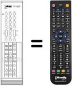 Replacement remote control Metz MECATRON 6203