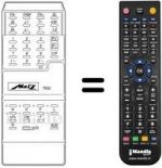 Replacement remote control Metz MECATRON 7602