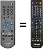 Replacement remote control REMCON815