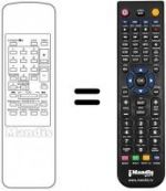 Replacement remote control REMCON545