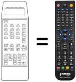 Replacement remote control Scott VH400RC