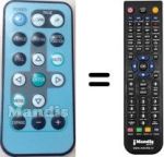Replacement remote control XL5U