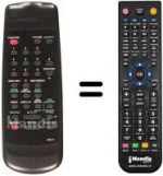 Replacement remote control Funai 17A-211
