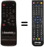 Replacement remote control Funai 21A-210