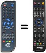 Replacement remote control REMCON733