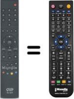 Replacement remote control RC2851