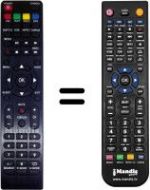 Replacement remote control Oceanic Ocealed