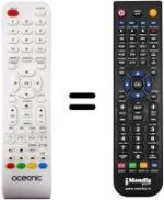Replacement remote control Oceanic Ocealed240816W7