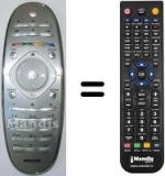 Replacement remote control Philips 37PFL9606H / 12