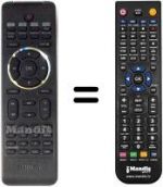 Replacement remote control Philips DCM580/12