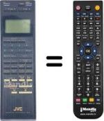 Replacement remote control JVC PQ10543T