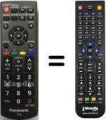 Replacement remote control N2QAYB000823