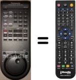 Replacement remote control Panasonic VEQ1014