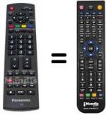 Replacement remote control N2QAYB000223