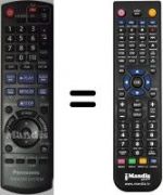 Replacement remote control N2QAYB000361