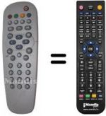Replacement remote control RCLE013