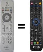 Replacement remote control Philips 22PFL3415H / 12