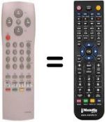 Replacement remote control Daewoo DWL28W8-100D