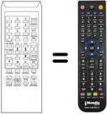 Replacement remote control RC1039E