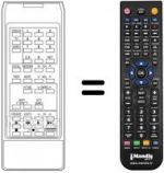 Replacement remote control RC1067E