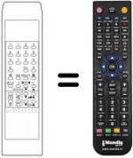 Replacement remote control RC144A
