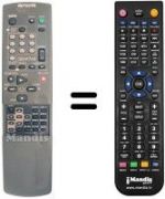 Replacement remote control RC-6VR08