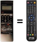 Replacement remote control RC-E