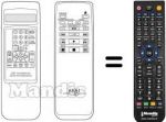 Replacement remote control RC-W202G