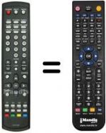 Replacement remote control SYTEK RC00170P