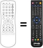 Replacement remote control Finlux CT2007T