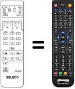 Replacement remote control RC1250