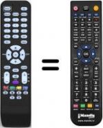 Replacement remote control Tcl 26A12H