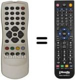 Replacement remote control Marantz LC2000