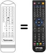 Replacement remote control RC201
