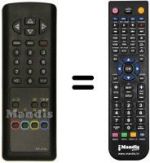 Replacement remote control LG CB14E80X