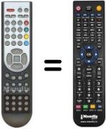 Replacement remote control RC2246