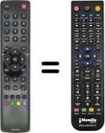 Replacement remote control Thomson 40FT5455