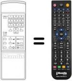 Replacement remote control RC322