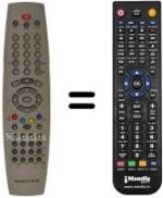 Replacement remote control United TVD4042