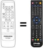 Replacement remote control RC5304U