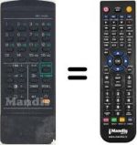 Replacement remote control RC700