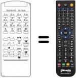 Replacement remote control Metz RC700A