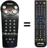 Replacement remote control Philips 28PT910A