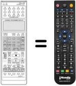 Replacement remote control RC8830