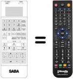 Replacement remote control RC8B20