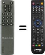Replacement remote control LG RC9076